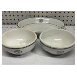 Monogrammed Buffalo China