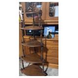 Corner Shelf 55inches Tall Corner Shelf 55inches Tall