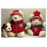 2004 Hudson Christmas Bears
