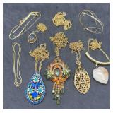 Gold Tone Fashion Necklaces & Chains