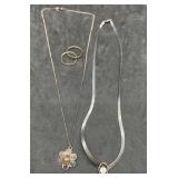 925 Silver Rings & Necklaces