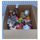 Small Box of Vintage Christmas Ornaments
