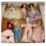 Group of Vintage Dolls
