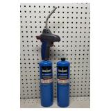 Propane Torch W/ Full & Partial Tanks