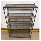 Metal Garage Shelf 12x27.5x38 inches tall