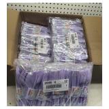 Box of Lavender Plastic Cutlery Box of Lavender Plastic Cutlery
