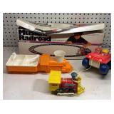 Musical Railroad, Train plate Set & Fisher Price