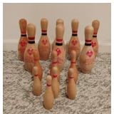Small/Assorted Size Wooden Bowling Pins