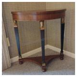 Fine Arts Furniture Empire Style Demilune Table