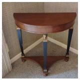 Fine Arts Furniture Empire Style Demilune Table