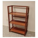 Wooden Three Tier Bookcase/Shelving Unit