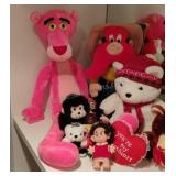 Large Pink Panther, Santa Bear/Assorted Plush