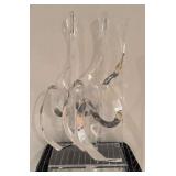 Signed Lucite Sculpture