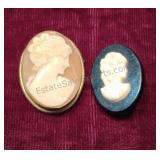 Vintage Cameo Brooches