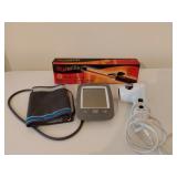 Blood Pressure Monitor, Hair Dryer and Curling