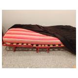 Lanz Switzerland Folding Metal Twin Day Bed