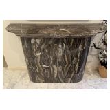 Marble Entry Table 15x48x32 inches tall
