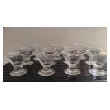 Mini Martini Glasses set of 11