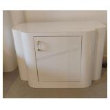 White Lacquered Night Stand 22x36x22