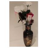 Imperial Kiku Vase w/Arrangement