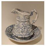 Vintage Wash Pitcher and Basin