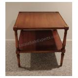 Barnard & Simonds Co 2 Tier Table 23x24x24