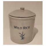 Red Wing Stoneware Wild Rice Crock