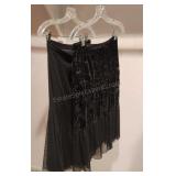 2 Ladies Black Skirts w/Tags Size 4, & S
