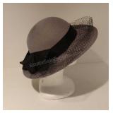 Ladies Vintage Geo W Bollman & Co Wool Hat