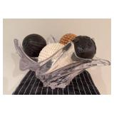 Vannes Crystal Center Piece Bowl