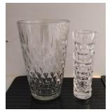 Pressed Glass Vases