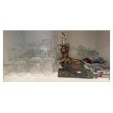 Shelf of Bar Glasses