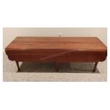 Coffee Table w/Drop Down Sides 18x58