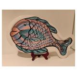 Lake Michigan Series Large Signed Fish Platter