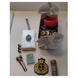 Vintage Evans Compact Wristlet Purse and Assorted