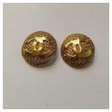 Chanel Clip On Earrings
