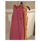 3 Vintage Ladies Sleeveless Dresses- Junior Accent