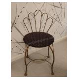 Wrought Iron Vanity Chair
