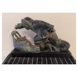 Wolf Original Sculpture Hand Made in Canada