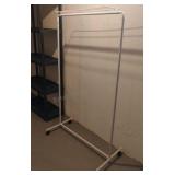 Rolling Clothing Rack 64x38