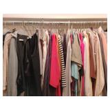 Ladies Clothing Master Bedroom Closet Right Side