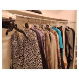 Ladies Clothing Master Bedroom Closet #2 Left