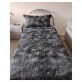 Twin Size Bed - Headboard, Frame, Mattress, Box