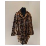 Ladies Karen Kane Leopard Print Jacket Size L