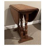 Oak Gated Table 24x11.5x22 inches tall