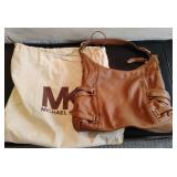 Michael Kors Leather Purse w/Keeper Bag 11x14