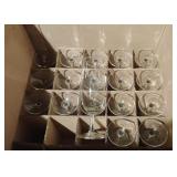 Northwest Airlines Wine Glasses - Box of 18