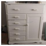 White Chifforobe/Dresser 41x37x16
