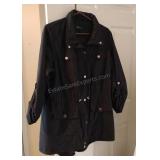 Ladies Style and Co Lightweight Black Jacket L