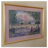 Framed Art Print 25x35